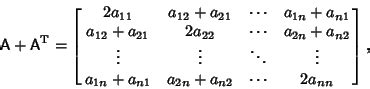 Antisymmetric Matrix