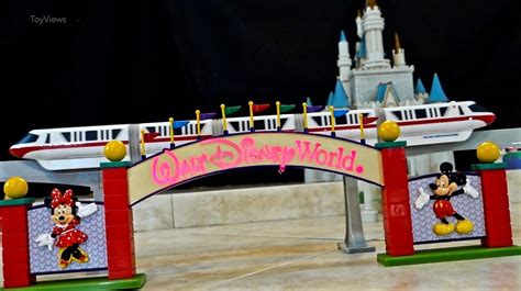 Walt Disney World Monorail Playset with Resorts and More in action ...