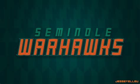 Seminole Warhawks on Behance