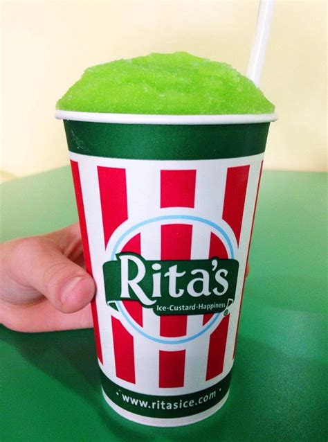 Going Green at Rita's Italian Ice - Make Life Lovely | Ritas italian ice, Italian ice, Ritas