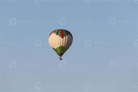 Hot Air Balloon Over Goreme Town 10318414 Stock Photo at Vecteezy