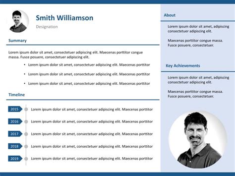 Personal Profile Template Ppt / Personal Profile Ppt Powerpoint ...