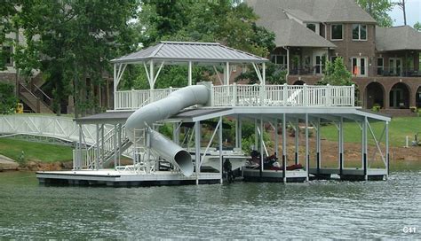 Flotation Systems Sundeck Combo Boat Dock Gallery | Flotation Systems ...