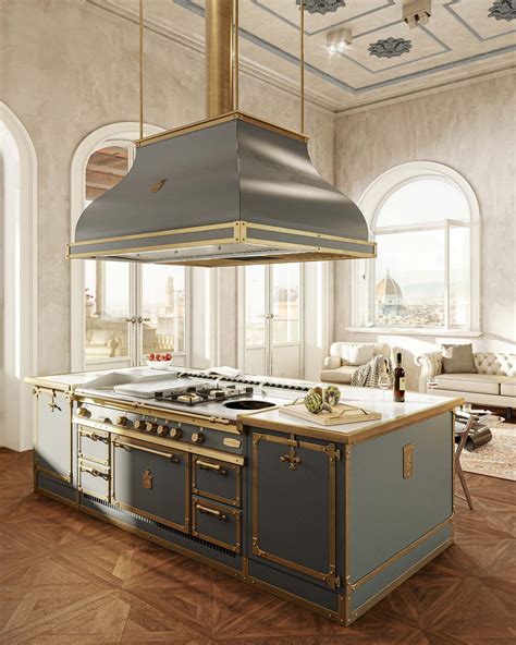 Classic Luxury Island Kitchen | Officine Gullo