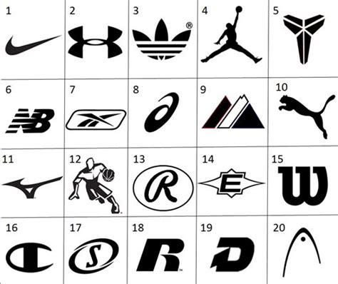 athletic shoe brand logos - Nicky Larose