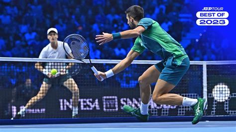 Rivalries Of 2023: Novak Djokovic vs. Jannik Sinner | ATP Tour ...