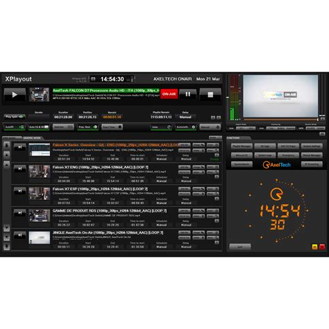 Axel Technology XPlayout Television Playout Automati XPLAYOUT