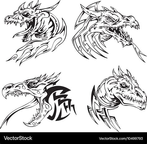 Discover more than 82 realistic dragon head tattoo best - in.cdgdbentre