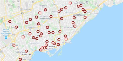 Where Every Speed Camera is Located in Toronto (MAP)