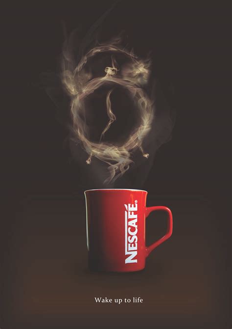 Nescafe Print Advertisement on Student Show