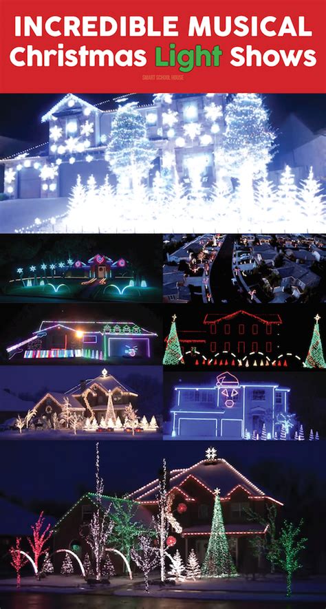 Christmas Light Shows with Music