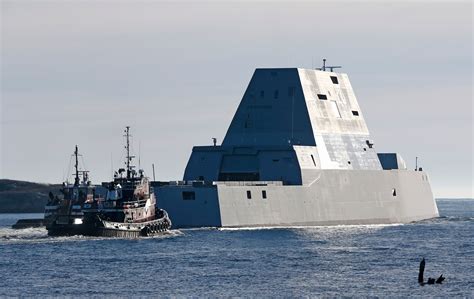 The Navy’s new, futuristic destroyer Zumwalt is finally at sea. A lot is on the line. - The ...