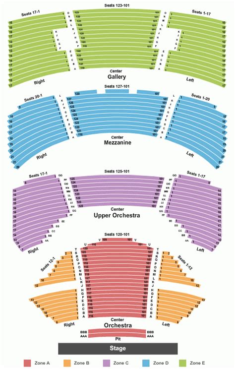 Sarofim Hall Hobby Center Seating Chart Maps Houston - Center Seating Chart