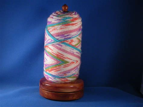 Yarn Sewing & Fiber Specialty Lacquer Finish Cedar Yarn/Thread Holder etna.com.pe