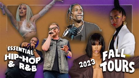 11 Essential R&B and Hip-Hop Tours to Catch in Fall 2023