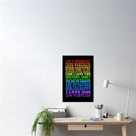 "Red White and Royal Blue quotes V2 Black" Poster by ViviRobots | Redbubble