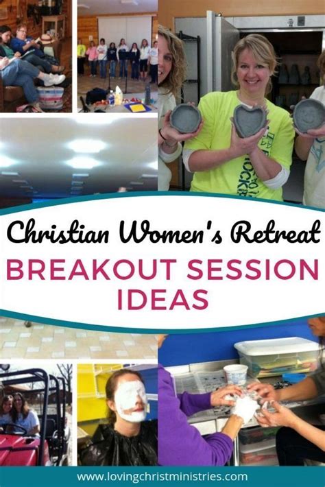 Women's Retreat Breakout Sessions | Christian womens retreat, Womens ...