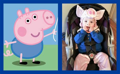 Peppa Pig And George Costume - Rain Will