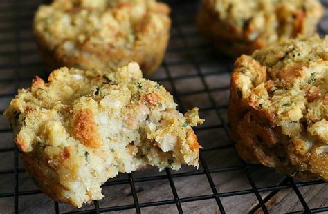 Stuffing Muffins , Buttery CRUNCHY and QUICK Muffin Tin Recipe | Recipe ...