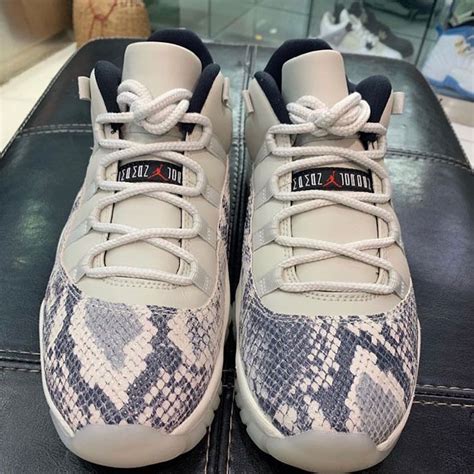 Air Jordan 11 Low 'Snakeskin' Gets a Release Date - Sneaker Freaker