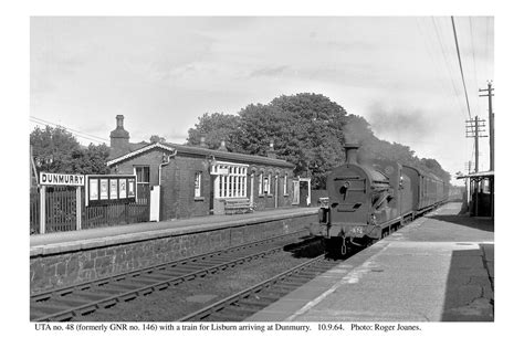 Dunmurry. No. 48 & train for Lisburn. 10.9.64 | Old train station ...