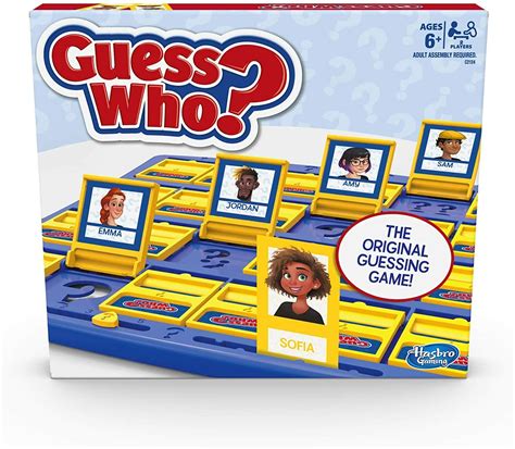 Hasbro Gaming Guess Who The Original Guessing Board Game Set Guess Who ...