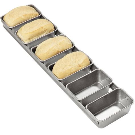 Mini Loaf Pan with 6 Compartments (Carlisle) | WebstaurantStore