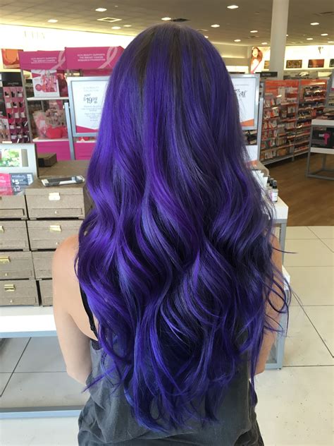 Indigo purple blue hair | Indigo hair, Blue purple hair, Hair styles