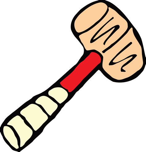 Cartoon Hammer Clip Art