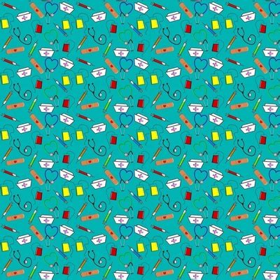 Nursing Student Fabric, Wallpaper and Home Decor | Spoonflower