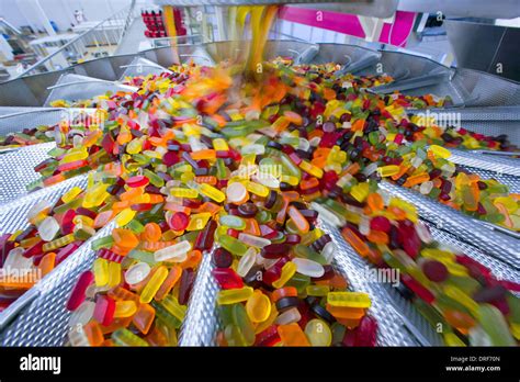 Hagenow, Germany. 22nd Jan, 2014. Production of gummy bears at the Stock Photo: 66102981 - Alamy