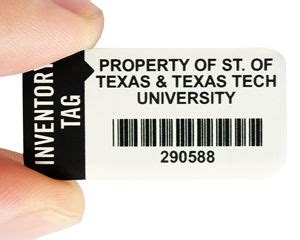 Inventory Barcode Labels