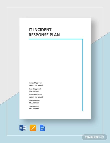 8+ Incident Response Plan Templates - Word, PDF, Apple Pages, Google ...