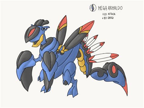 Mega armaldo by I-love-pkmn on DeviantArt