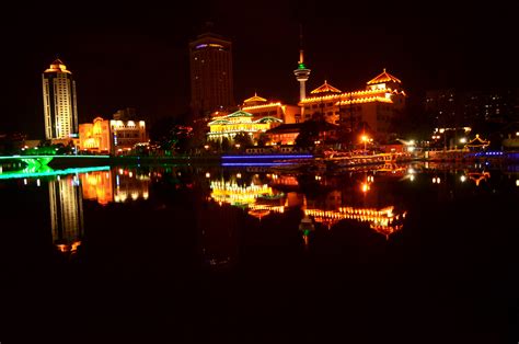 Night In Nantong Free Stock Photo - Public Domain Pictures