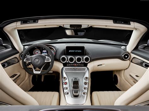 roadster, paris auto show 2016, interior, Mercedes-AMG GT C Roadster, HD Wallpaper | Rare Gallery