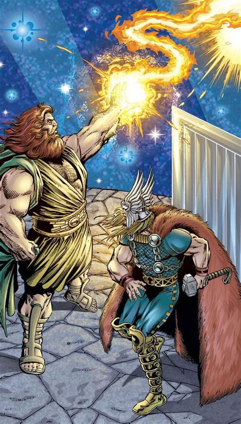 Thor, Bor, and Odin vs Zeus, Ares, and Hercules - Battles - Comic Vine