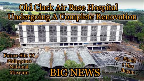 THE OLD ABANDONED CLARK AIR BASE HOSPIAL TO BE RENOVATED INTO A ...