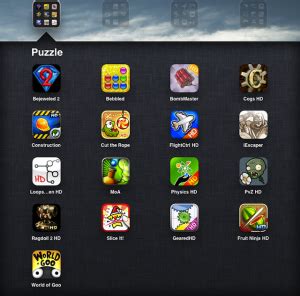 Top Free and Paid iPad Puzzle Games