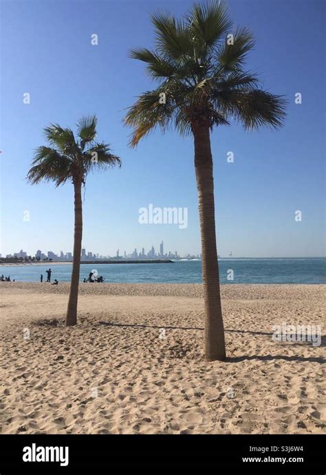 Kuwait City beachfront Stock Photo - Alamy