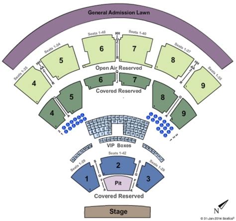 Walnut Creek Amphitheatre Tickets in Raleigh North Carolina, Seating Charts, Events and Schedule