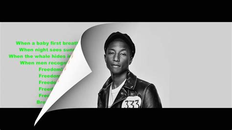 freedom-Pharrell Williams lyrics - YouTube