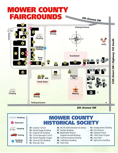 Map of Fairgrounds