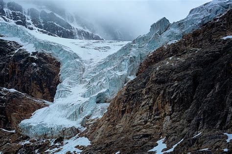 Angel Glacier Photograph by Saskia Vaughan - Fine Art America