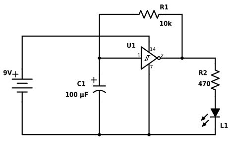 Simple Led Circuit Schematics