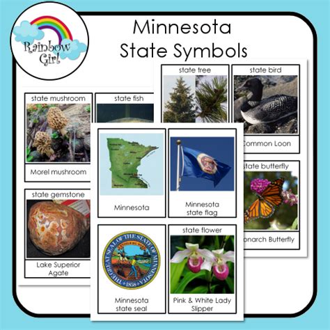 Minnesota State Symbols | State symbols, Minnesota state, Minnesota state flag