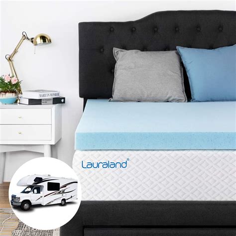 Best Rv Short Queen Cooling Memory Foam Topper Mattress - Your Home Life