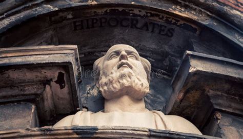 Statue of Hippocrates stock photo. Image of sculpture - 82726820