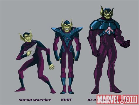 CHARACTER MODEL — Skrulls [ Fantastic Four World’s Greatest Heroes ]