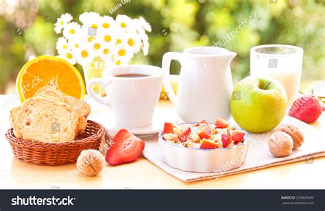 Breakfast Outdoors Stock Photo 270929699 : Shutterstock